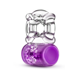 Blush Play with Me Pleaser Rechargeable C-Ring Purple