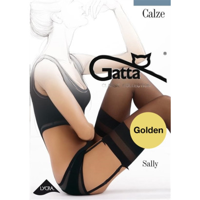 Gatta Sally - Stockings, Garter Belt Golden