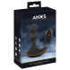 Anos RC Rotating Prostate Massager with Vibration Black
