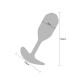 ToyJoy Buttocks The Player Weighted Plug Grey