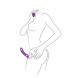 ToyJoy Nymphea Strapon Vibrating Strap-On Purple