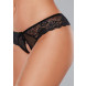 Allure Adore Foreplay Panty Black