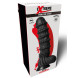 Hidden Desire Extreme Vibrating Dragon Monster Dildo Black