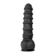 Hidden Desire Extreme Vibrating Dragon Monster Dildo Black