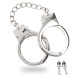 Taboom Luxury BDSM Handcuffs Silver Plated