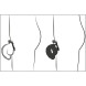 Black Velvets Cock & Ball Cage Black