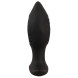 Anos RC Butt Plug with a Hole Black