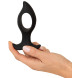 Anos RC Butt Plug with a Hole Black