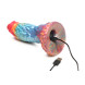 Creature Cocks Rainbow Phoenix Vibrating Silicone Dildo