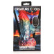 Creature Cocks Rainbow Phoenix Vibrating Silicone Dildo