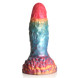 Creature Cocks Rainbow Phoenix Vibrating Silicone Dildo