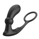 Pretty Love Warren Prostate Stimulator Anal Lock with Remote Control Black