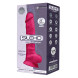 SilexD Model 1 Vibrating Premium Silicone Dual Density Dildo 8" Pink