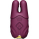 Zalo Nave Wireless Vibrating Nipple Clamps Velvet Purple