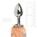 Easytoys Fox Tail Plug No. 7 Silver